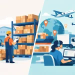 Différence entreposage et logistique